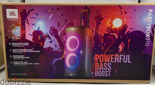 BRAND NEW JBL Partybox 310 Portable Party Speaker - Black  C