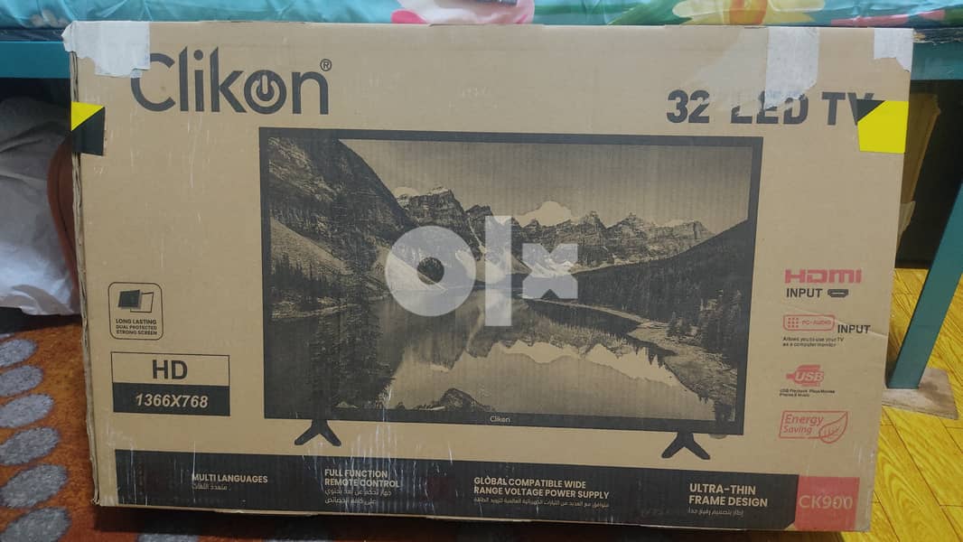 Clikon 32 inch  LED TV HD 0