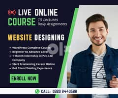 Wordpress Course, Online Course, freelance course, Digital marketing 0