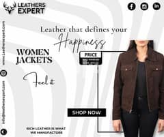 Premium Quality Women Leaher Jackets & Long Coats 0