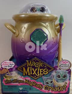 Magic Mixies Magical Misting Cauldron with Interactive 8 inch Blue