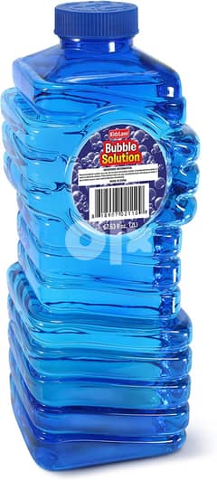 Kidzlane Bubble Solution Refill 67.63 oz | Large, Easy-Grip Bottle 0