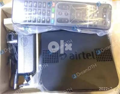 airtel dth receiver brand new