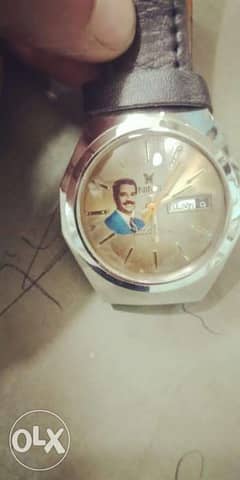 Nino Authentic mens Wristwatch with saddam Hussein president watch 0