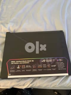 Asus ROG Zephyrus Duo 16 GX650 GX650RX-XS97 16" Gaming Notebook - WQXG 0