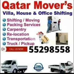 Qatar mover's Call/WhatsApp:
55298558
We do house, villa office moving 0