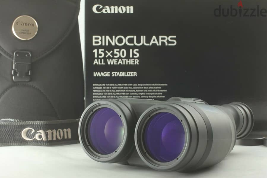 NEW STOCK Canon 15X50 IS UD 4.5 All Weather Binoculars 1