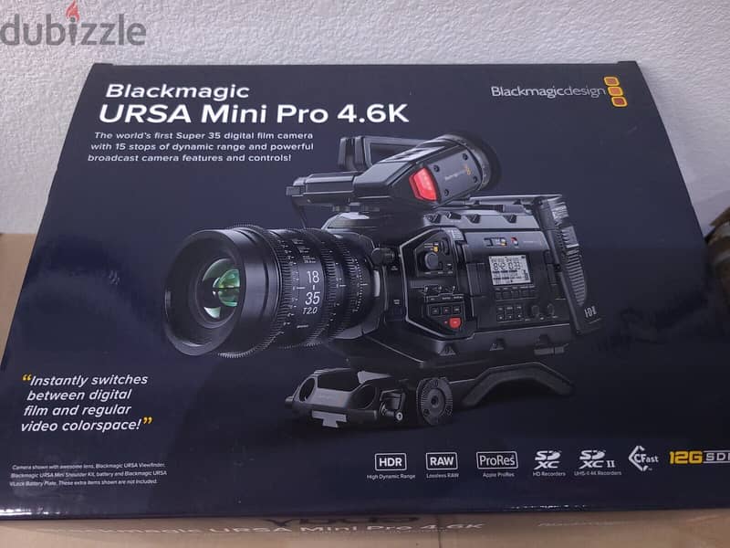 NEW STOCK Blackmagic URSA Mini Pro 4.6K (EF Mount) 0