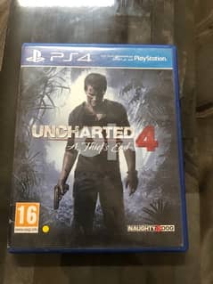 ps4 game . UNCHARTED 4 0