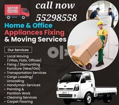 Qatar mover's and parking shifting services call/55298558 0