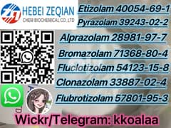 Etizolam Pyrazolam Alprazolam Bromazolam Fluclotizolam Clonazolam 0