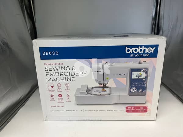 Brother SE630 Computerized Sewing and Embroidery Machine