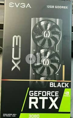 EVGA GeForce 3080 RTX 12GB XC3 BLACK GAMING, 12G-P5-4861-KL, 12GB GDDR 0