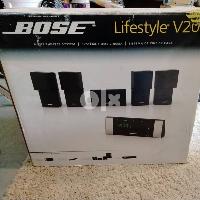 Bose Lifestyle V20 5.1 Channel Home Theater System  Contact WhatsApp C 3