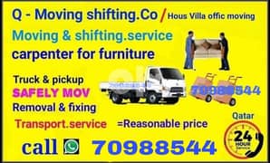 Shifting Moving carpenter Transportation  call me WhatsApp-70988544 0