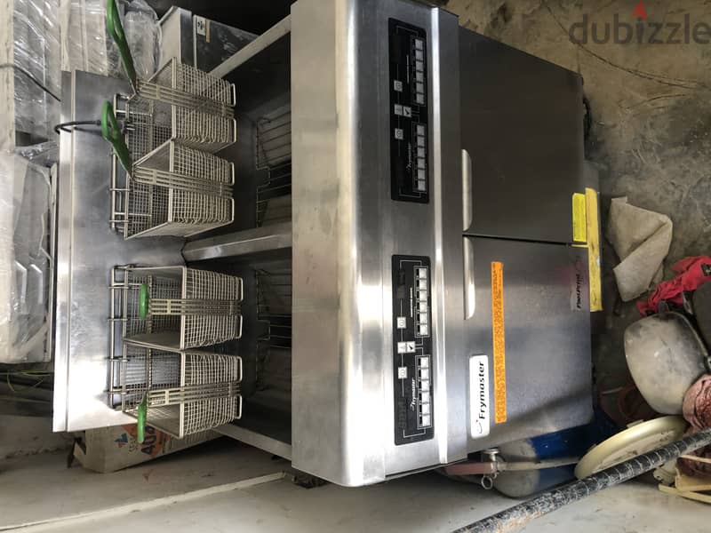 Electric and gas fryer oven conveyor 4