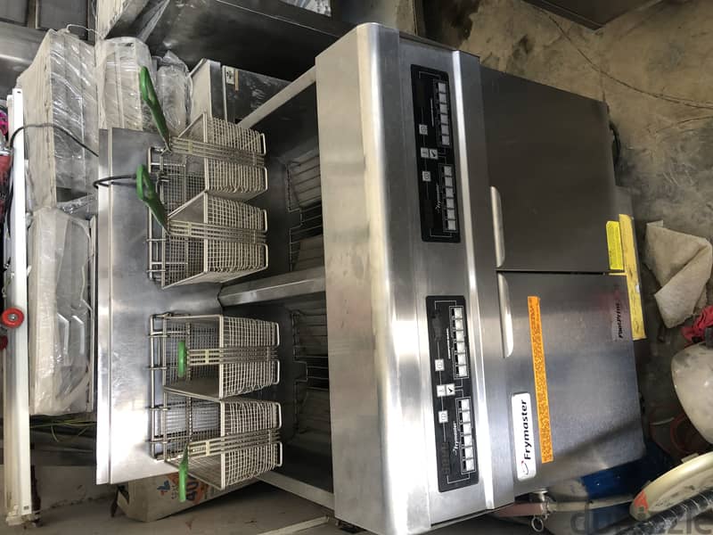 Electric and gas fryer oven conveyor 5