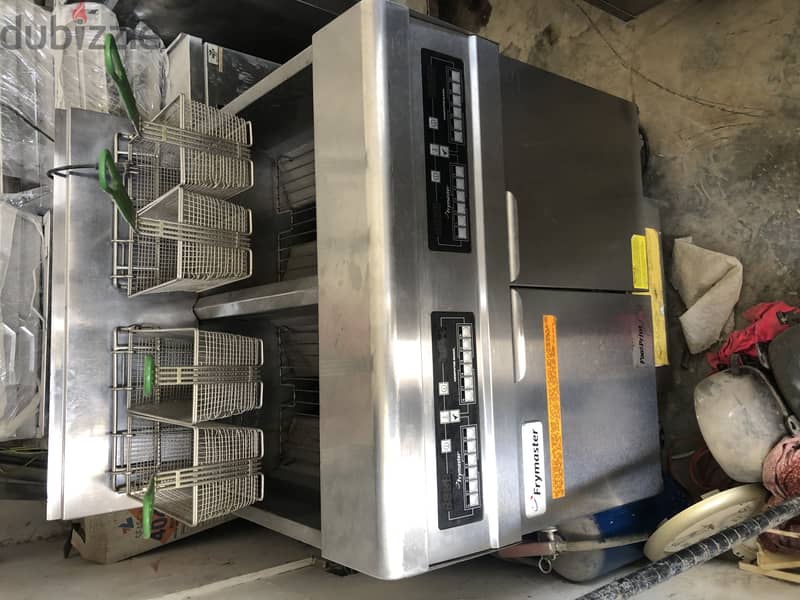 Electric and gas fryer oven conveyor 6