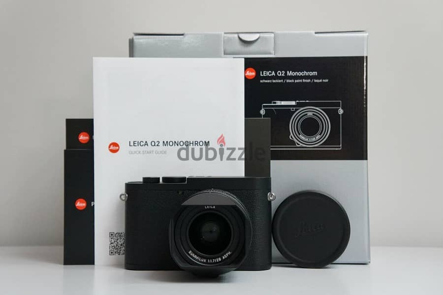 **OFFER** NEW STOCK Leica Q2 Monochrom - Matt Black B&W Camera (19055) 0