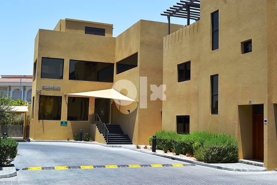 Al Waab - semi-furnished 1-bed apartment on secure gated complex 12