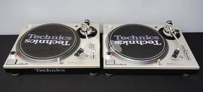 Technics SL-1200 MK3D Professional DJ Turntable Pair - Silver