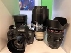 Canon 5d MK3 + Lens kit + Gimbal 0