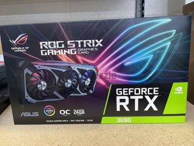 New- ASUS ROG Strix GeForce RTX 3090 OC 24GB GDDR6X Graphics Card GPU