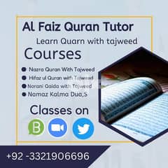I am Hafiz faiz from Pakistan I am a online Quran tutor 0