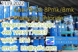 Cas:79-03-8Pmk/Bmk/Propionyl chlorideWhatsapp: +86 19931170833 telegra 0