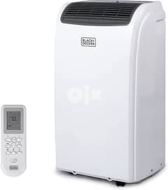 BLACK+DECKER 8,000 BTU Portable Air Conditioner with Remote Control, W 0
