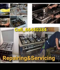 Gass cooker Refaring service and cling call or Whatsapp 66440384 0