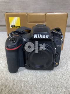 Nikon D750 24.3 MP Digital SLR Camera - Black (Body Only) 0