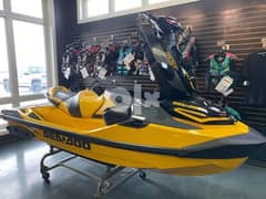 seadoo rtx 300 with trailer and waverunners 0