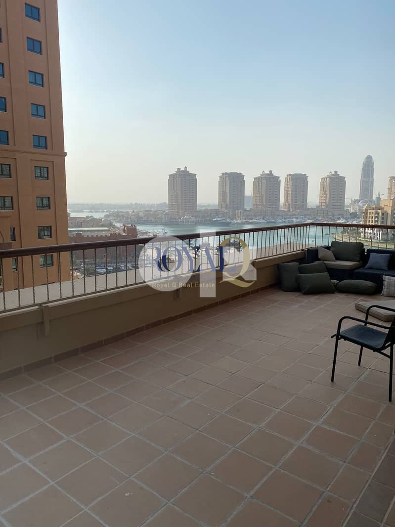 Fully Furnished 1 BR - Huge Seaview Terrace 2