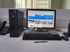 HP Desktops with 19 Inch Monitor and Other office Electronics 0