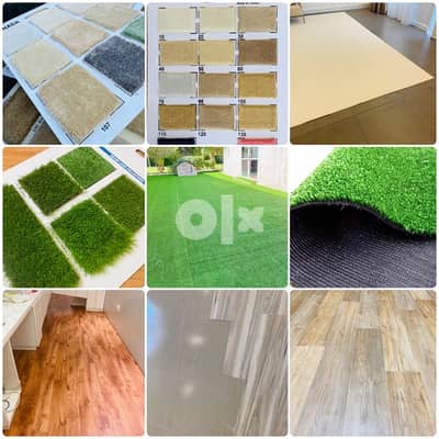 carpet,parquet,Artificial grass