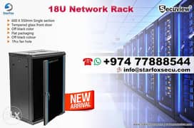 18U Network Rack 600 X 550mm 0