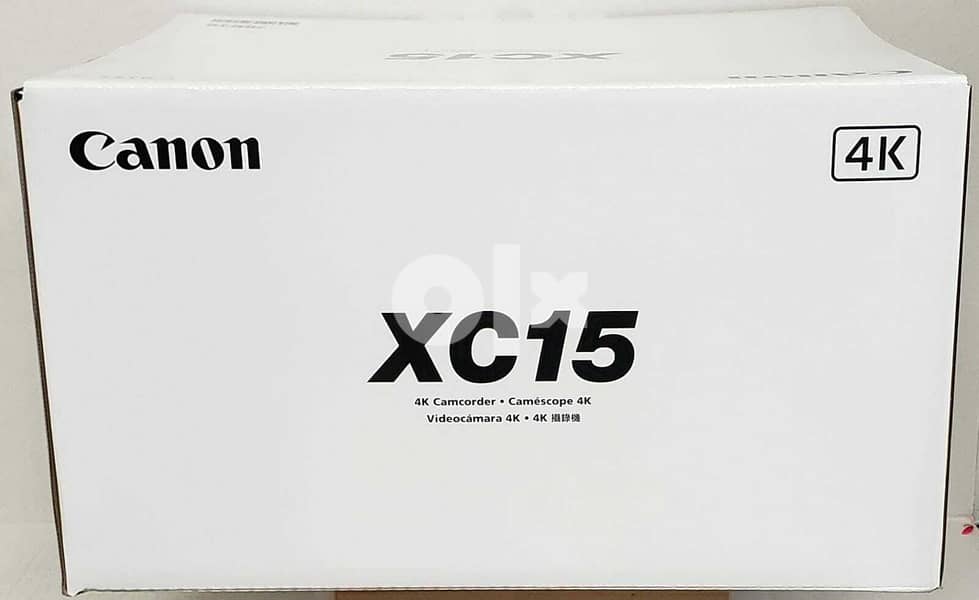 Brand New Canon XC15 4K Professional W/APP:  +44 7887 016299 0