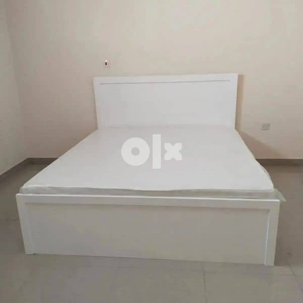 New Wooden design bed local made available. 4