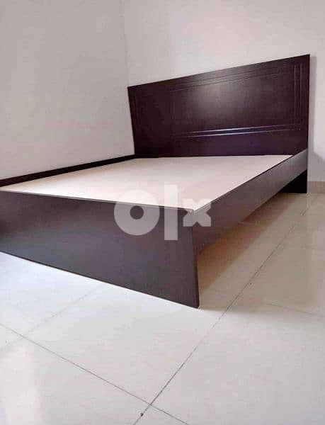 New Wooden design bed local made available. 9