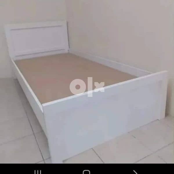 New Wooden design bed local made available. 12