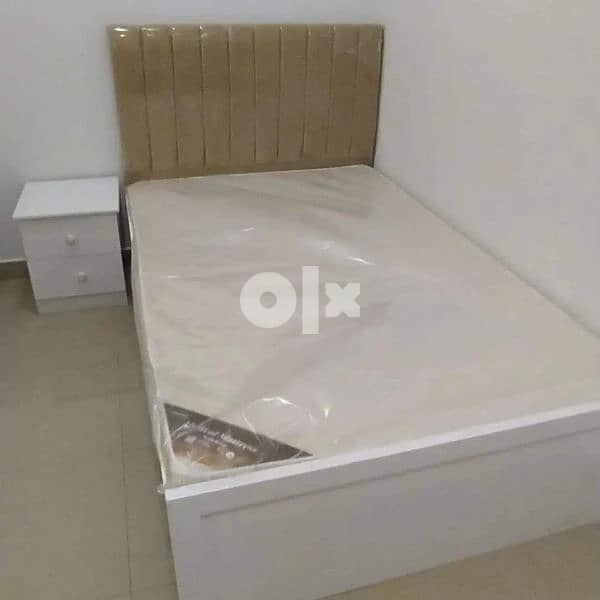 New Wooden design bed local made available. 13