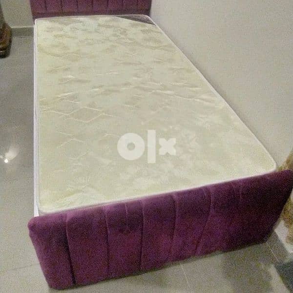 New Wooden design bed local made available. 18