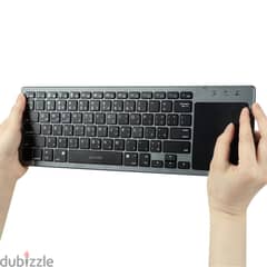Porodo Wireless Keyboard With Touch-Pad 0