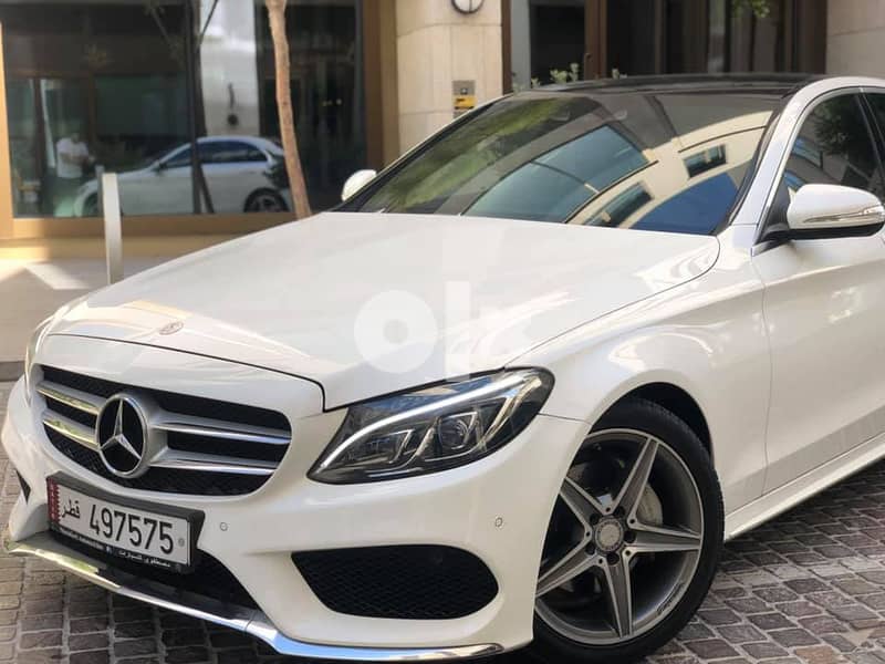 Mercedes C300 2018 model, Excellent condition. very low mileage. 0