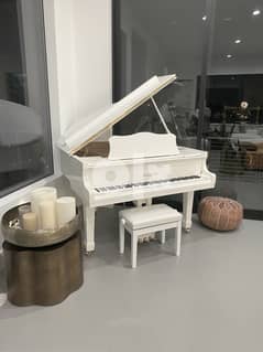 Lot 039 - Brand new 2023 white 5'1 baby grand piano 0