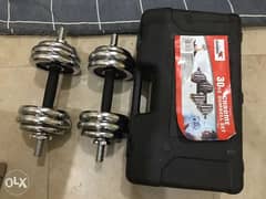 30 KG Dumbell set for sell almost new 0