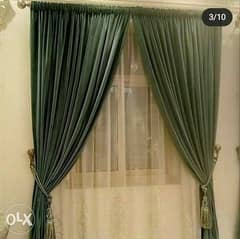New Curtain make and Fixing anywhere qatar 0