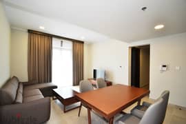 Type-09 Brand new furnished 1-bedroom apartment in Fox Hills, Lusail.