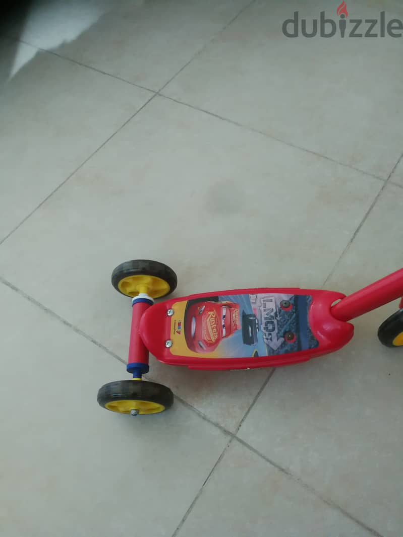 disney Cars perfect condition Scooter for Kids 1